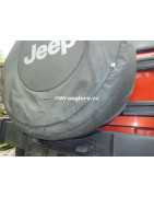 Originální potah rezervy Jeep Wrangler