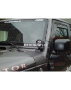 Držáky přídavných lamp, hledáčku Jeep Wrangler JK