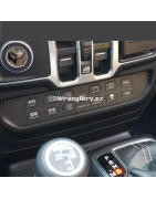 Přídavné vypínače Jeep Wrangler JL
