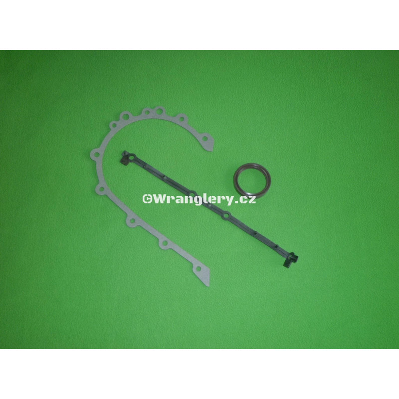 Sada těsnění víka rozvodů Jeep Wrangler YJ 2,5 a 4,0 a 4,2