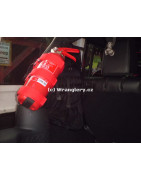 Držák hasicího přístroje do 2kg Jeep Wrangler, červený