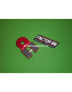Flat link lana navijáku Jeep Wrangler Factor 55 červený