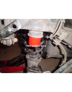 Dorazy zadní nápravy Jeep Wrangler JL Prothane USA, červené