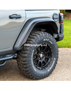 Rozšíření plastových lemů kol  Jeep Wrangler JL Hybrid 4xe 5cm