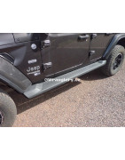 Plastové nášlapy Jeep Wrangler JL Unlimited