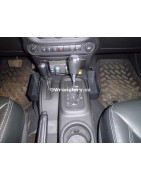 Odkládací přihrádky k pákám Jeep Wrangler JK facelift