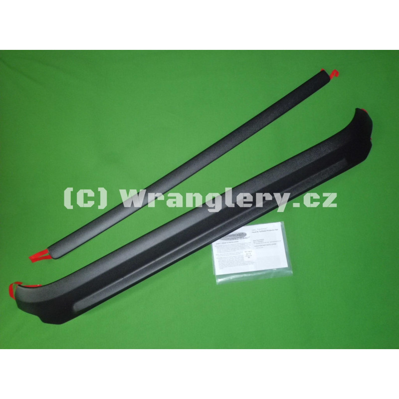 Deflektor kapoty Jeep Wrangler JK Bushwacker, sada Deflektor kapoty Jeep Wrangler JK Bushwacker, sada