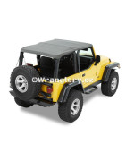 Kompletní plátěná střecha soft top Jeep Wrangler TJ
