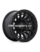 Disk Jeep Wrangler JL / JK Fuel Cycle  17 x 8,5  ET +30, Satin black, 5 x 127