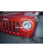 Přední čirá lampa Jeep Wrangler JK, EU homologace