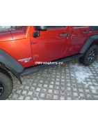 Plastové nášlapy Jeep Wrangler JK Unlimited