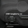 Potahy předních sedaček Jeep Wrangler JL nylon