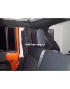 Velká brašna do rámu Jeep Wrangler JK Unlimited, pravá
