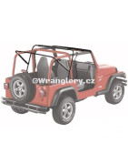 Kompletní plátěná střecha Soft Top Jeep Wrangler TJ Klasik