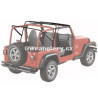 Kompletní plátěná střecha Soft Top Jeep Wrangler TJ Klasik