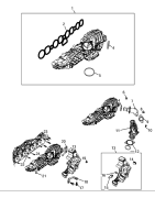 Těsnění na kolektoru sání Jeep Wrangler JK 2,8 CRD od 2011