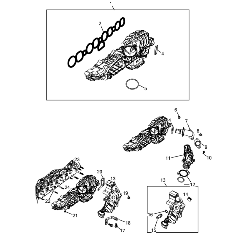Ölkühler Reparatursatz Für Jeep Wrangler JK 2.8CRD 2007-2018