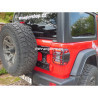 Výztuha dveří kufru Jeep Wrangler JL s relokací rezervy