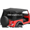 Kompletní plátěná střecha soft top Jeep Wrangler YJ, Bestop