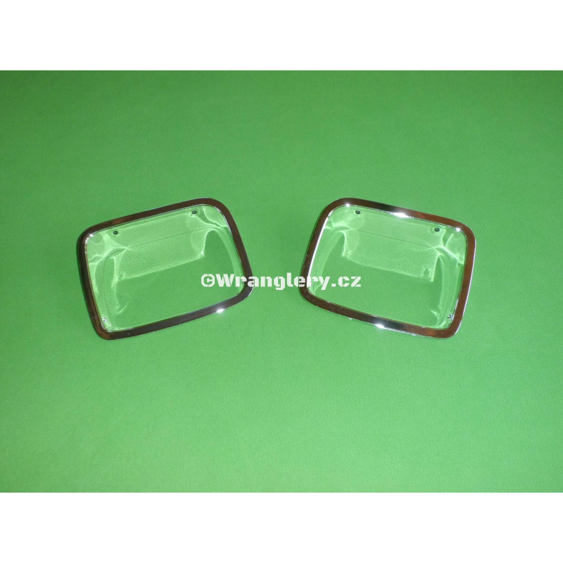 Krycí rámečky reflektoru Jeep Wrangler YJ sada