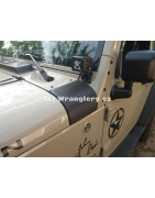 Plastové obložení body armor Jeep Wrangler JK