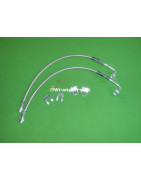 Prodloužené Heavy Duty přední brzdové hadice Jeep Wrangler JK