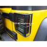 Ochranné mřížky zadních lamp Jeep Wrangler JK