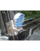 Nerez držáky přídavných lamp, hledáčku Jeep Wrangler TJ