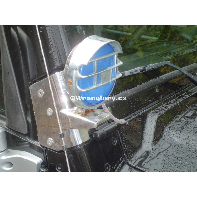 Přídavné lampy hledáčky 12cm Old School Jeep Wrangler sada 2ks