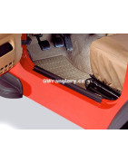 Plastové obložení prahu Jeep Wrangler YJ