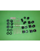 Sada 1" silenbloků karoserie Jeep Wrangler YJ Prothane USA