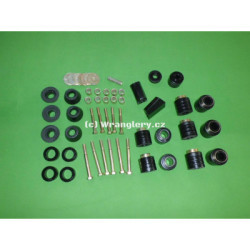 Sada 1" PU silenbloků karoserie Jeep Wrangler YJ Prothane USA