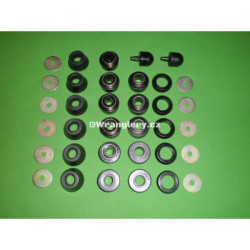 Sada 1" PU silenbloků karoserie Jeep Wrangler TJ