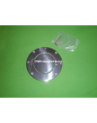 Alu dvířka palivové nádrže Jeep Wrangler TJ, leštěné