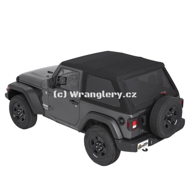 Elektricky sklápěná plátěná střecha E - top  Jeep Wrangler JL, Bestop