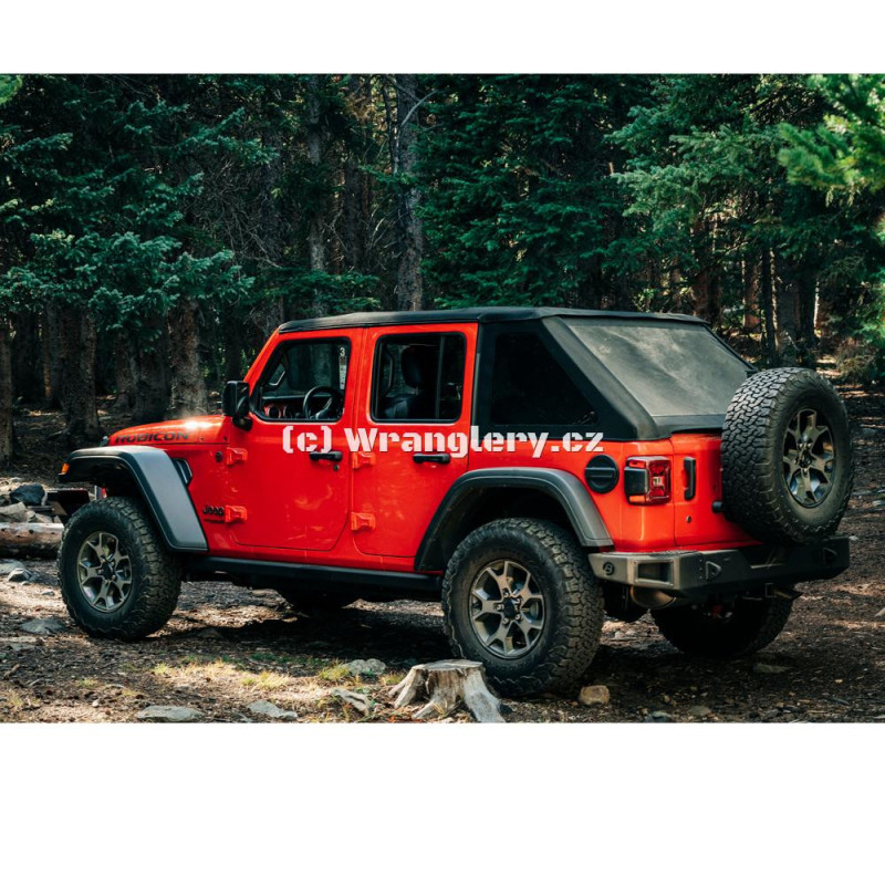 Elektricky sklápěná plátěná střecha E - top  Jeep Wrangler JL Unlimited, Bestop