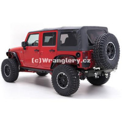 Elektricky sklápěná plátěná střecha E - top  Jeep Wrangler JK Unlimited, Bestop