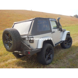Elektricky sklápěná plátěná střecha E - top  Jeep Wrangler JK, Bestop