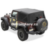 Elektricky sklápěná plátěná střecha E - top  Jeep Wrangler JK, Bestop