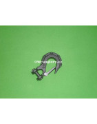 Černý hák lana k navijáku Jeep Wrangler