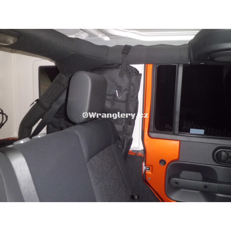 Velké brašny do rámu Jeep Wrangler JK Unlimited, sada