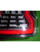 Zadní kouřové LED lampy Jeep Wrangler JK styl JL, E homologace