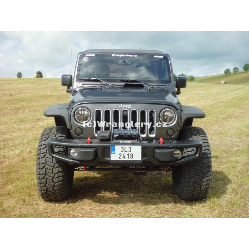 LED kouřové přední blinkry JW Speaker s E homologací Jeep Wrangler JK , sada