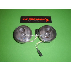 LED kouřové přední blinkry JW Speaker s E homologací Jeep Wrangler JK , sada
