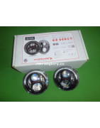 přední LED lampy Jeep Wrangler JK JW Speaker E homologace