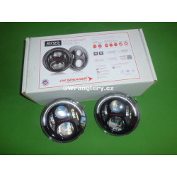 přední LED lampy Jeep Wrangler JK JW Speaker E homologace