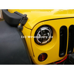 Ochranné mřížky předních lamp Jeep Wrangler JK Rugged Ridge USA
