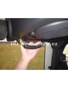 Přídavné madla Jeep Wrangler JK, černé