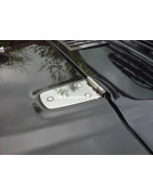Panty kapoty Jeep Wrangler TJ nerez