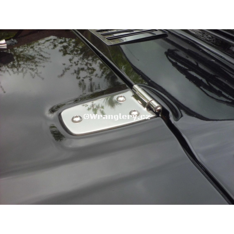 Panty kapoty Jeep Wrangler TJ nerez